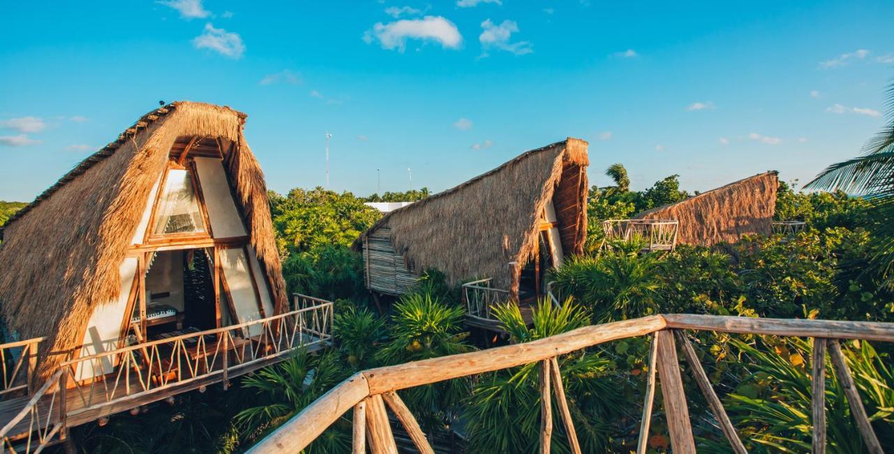 Ikal Tulum Hotel Exterior foto Eco-hotel in Tulum, Mexico