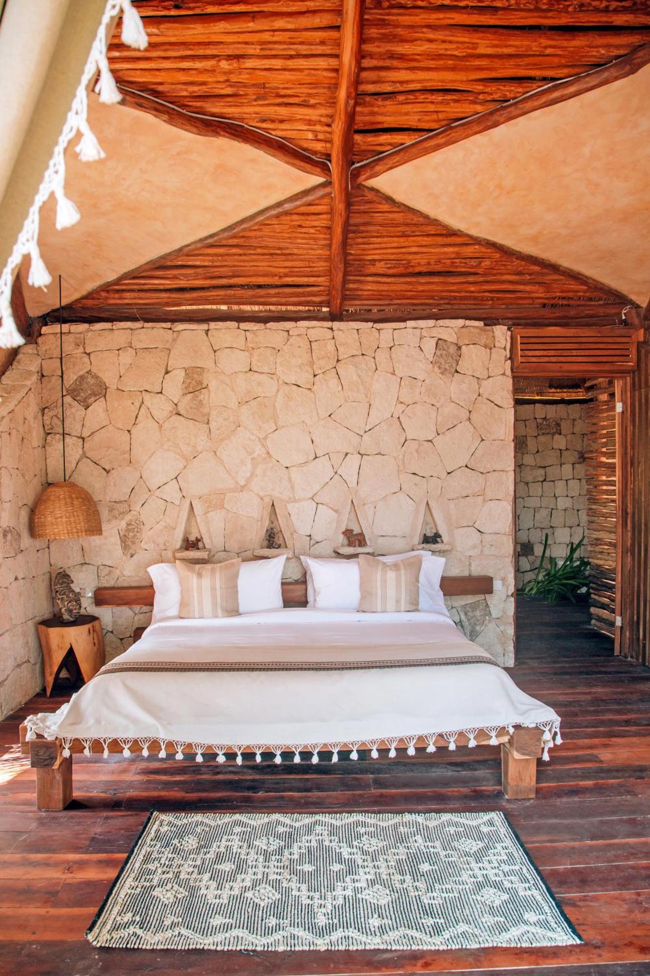 Ikal Tulum Hotel Exterior foto A bedroom at Habitas Hotel